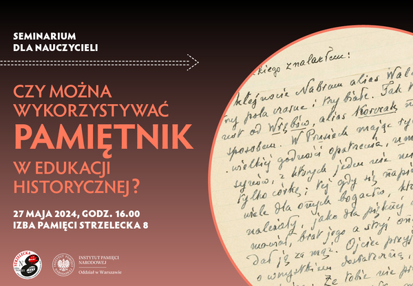 Czy można wykorzystywać pamiętnik w edukacji historycznej?